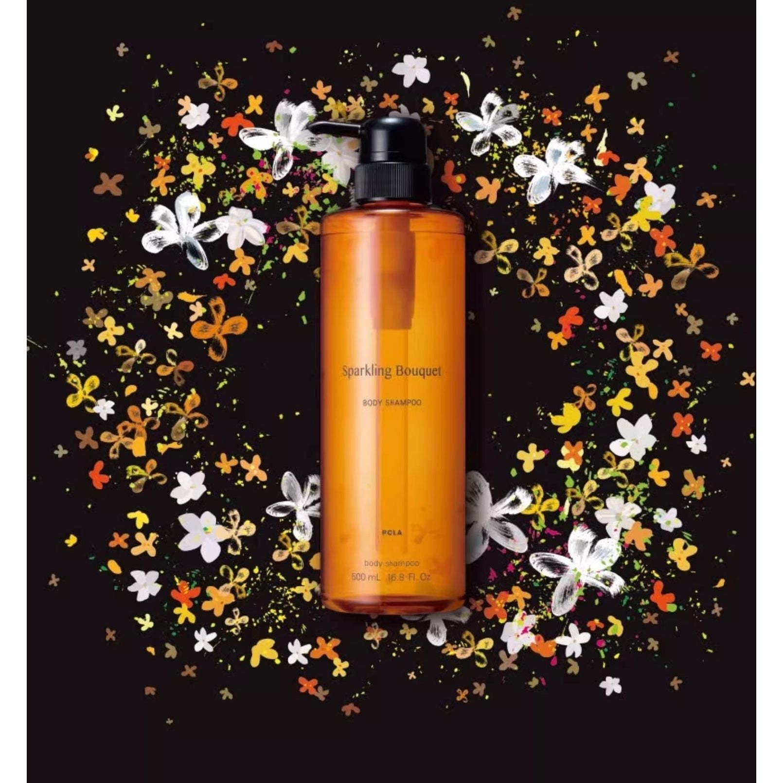 POLA Sparkling Bouquet Body Shampoo – 500ml | Luxurious Floral Fragrance & Skin Hydration