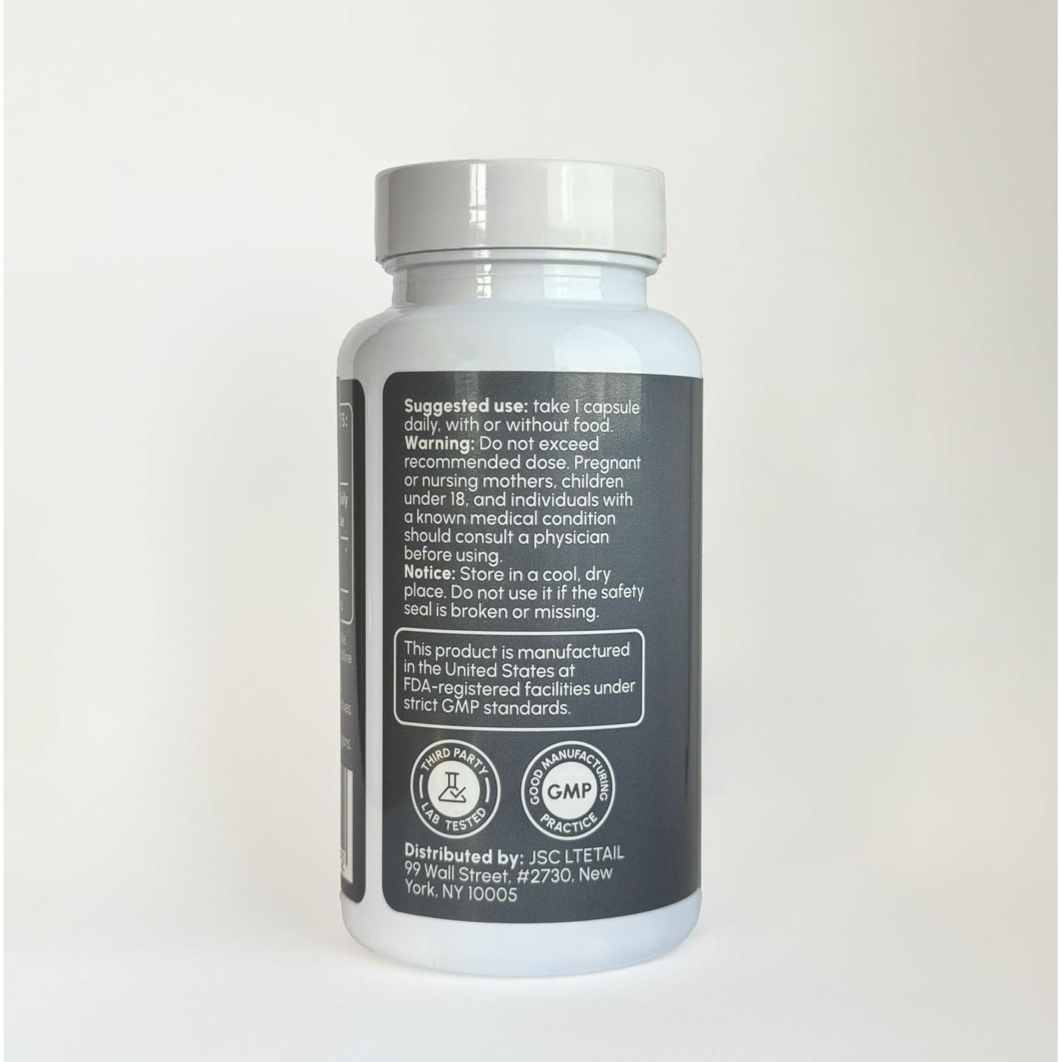 Spermidine Supplement - 99% Purity - 8 Mg per Capsule - 3Rd Party Lab Tested - for Men & Women Cellular Renewal, Longevity - Made in USA - 60 Capsules