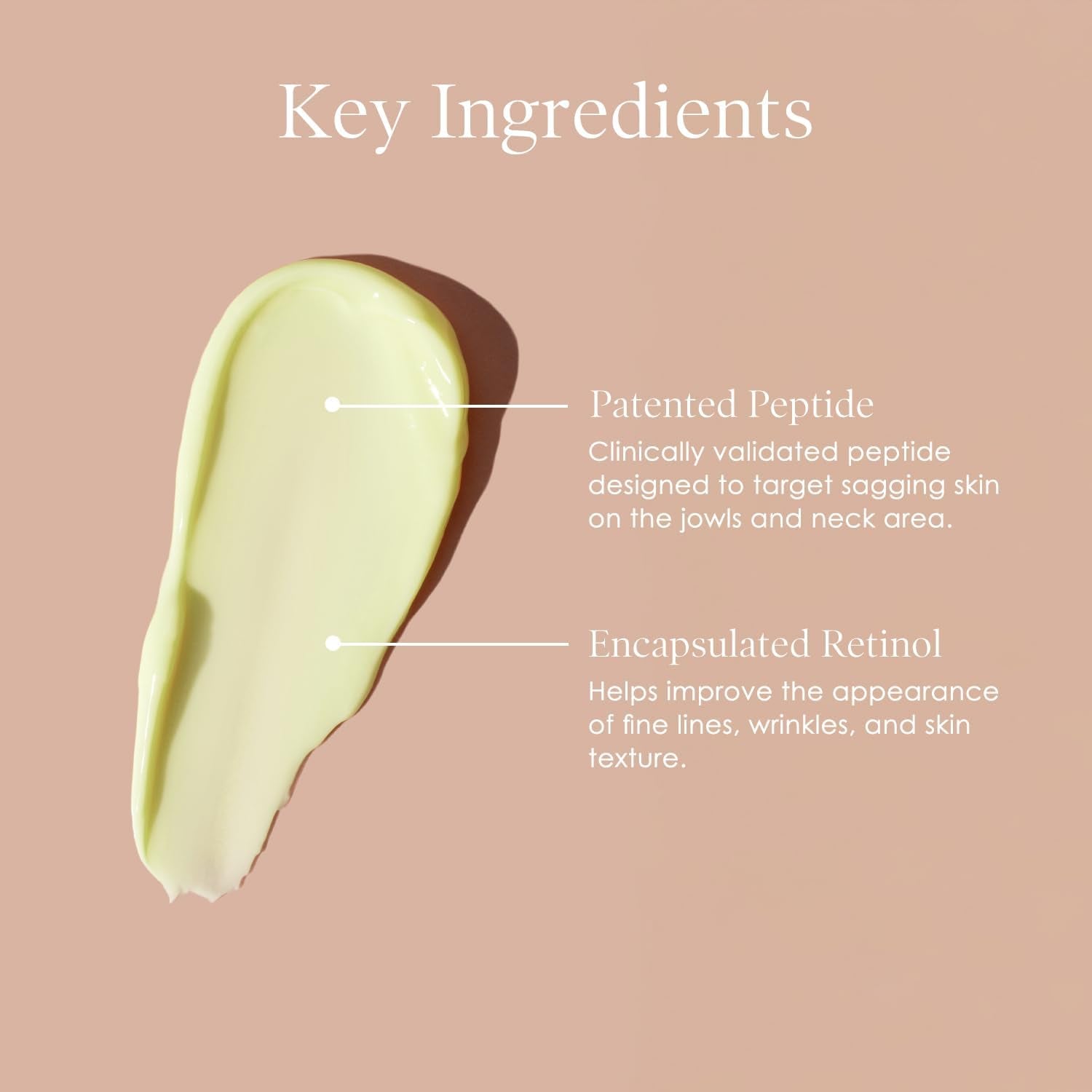 Crepe Erase Neck Repair Treatment – Retinol, Peptides & Squalane for Crepey Skin Firming & Elasticity | 50ml