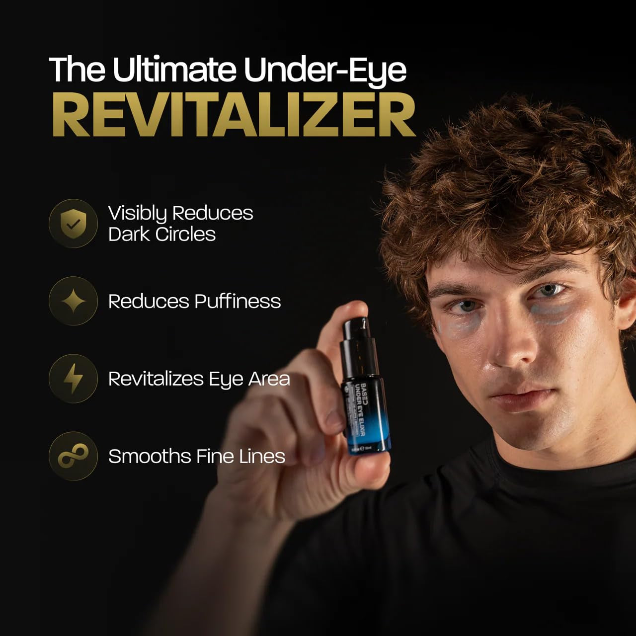 BASED Under Eye Elixir – 15ml | Hydrating & Refreshing Formula | Lightweight Eye Treatment
