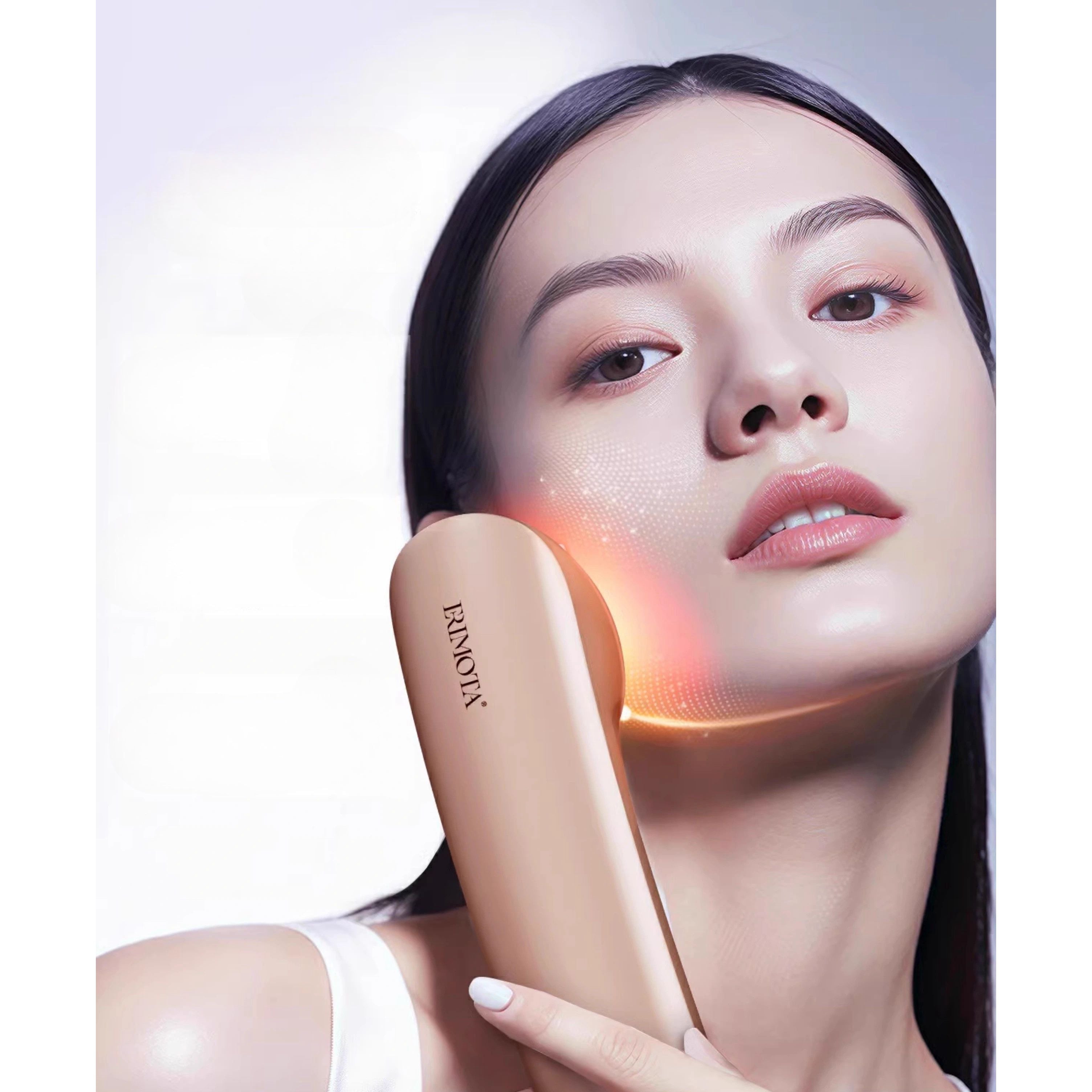 ERIMOTA Lifting & Firming Beauty Device – 4-Layer Energy | EMS, LED, Sonic & 16°C Ice Compress | V-Line Contouring