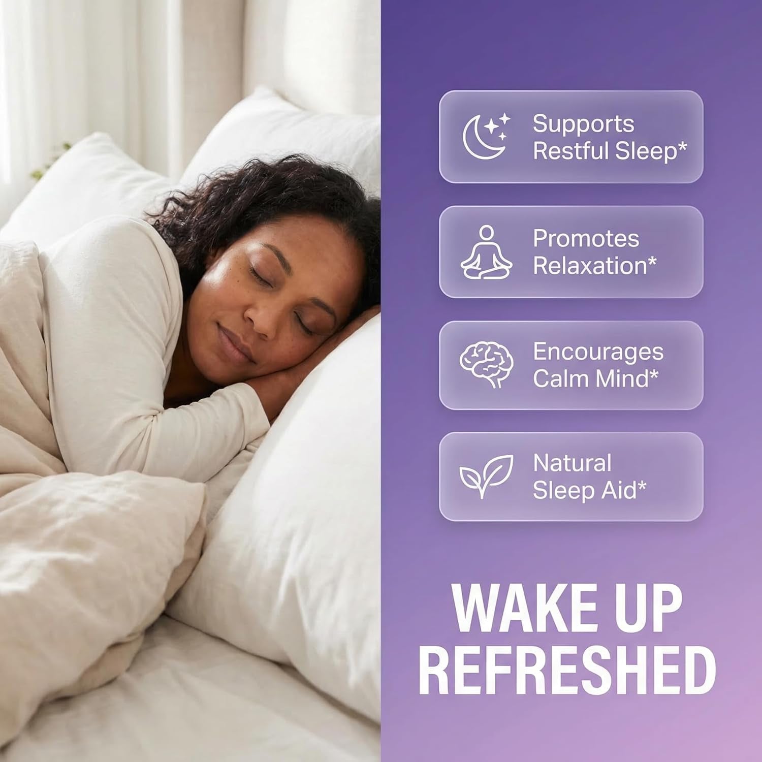 Clean Nutraceuticals Sleep Support Complex – 60 Capsules | Melatonin 10mg, Valerian Root, L-Theanine 200mg & Ashwagandha | Magnesium, Lemon Balm & Chamomile