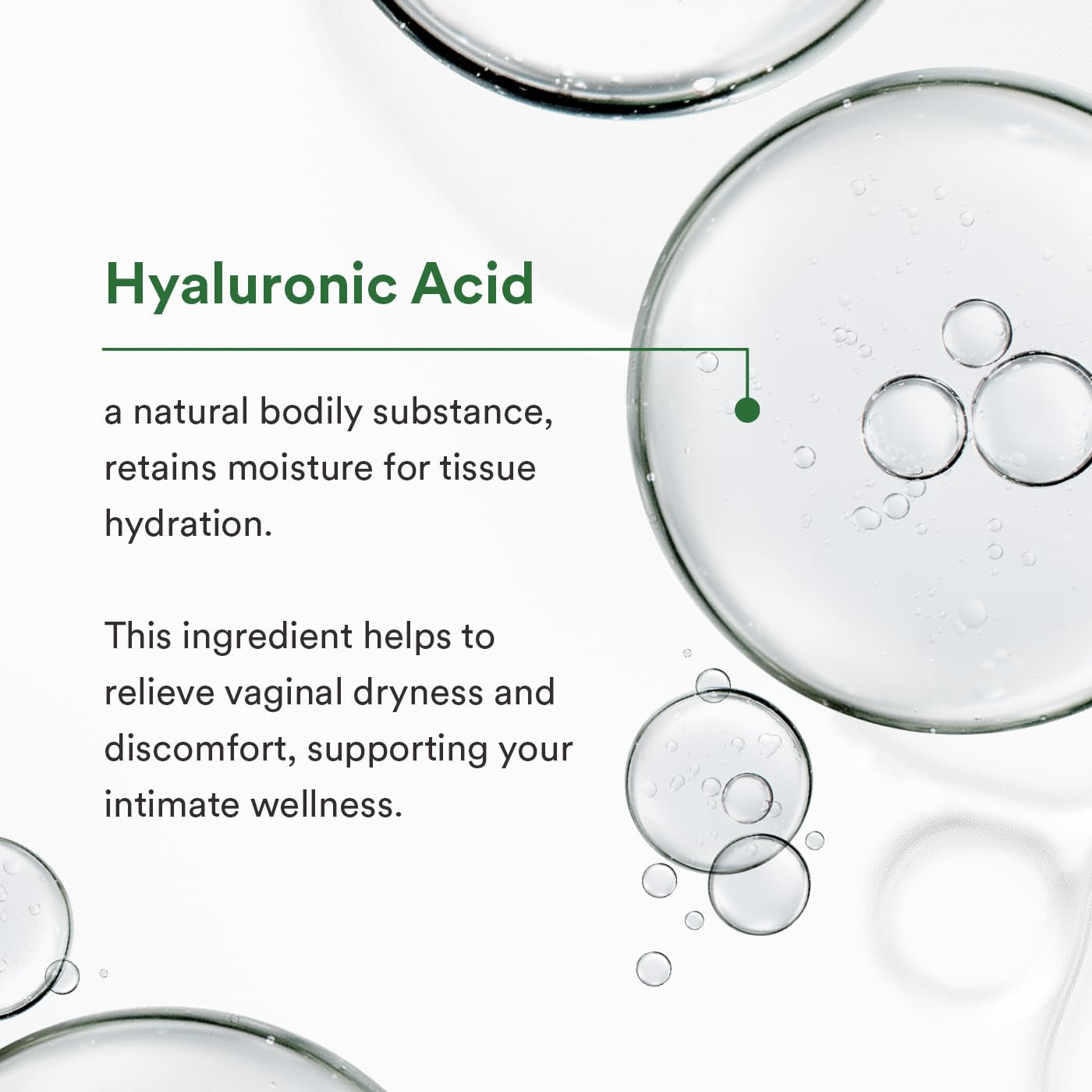 Good Clean Love Rehydrate Vaginal Moisturising Gel – Hyaluronic Acid for Long-Lasting Dryness Relief & pH Balance | 60ml