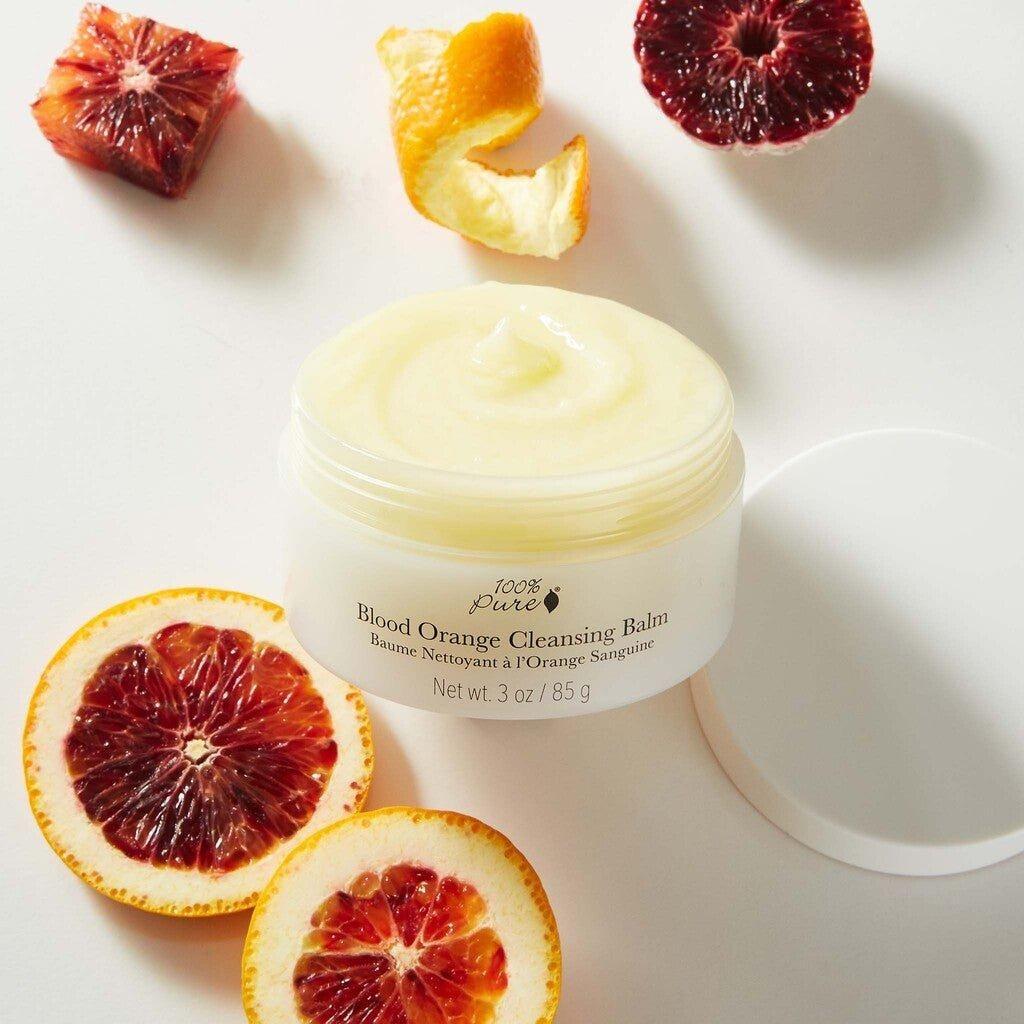 100% PURE Blood Orange Cleansing Balm - 89ml - Glam Global UK100% PURE