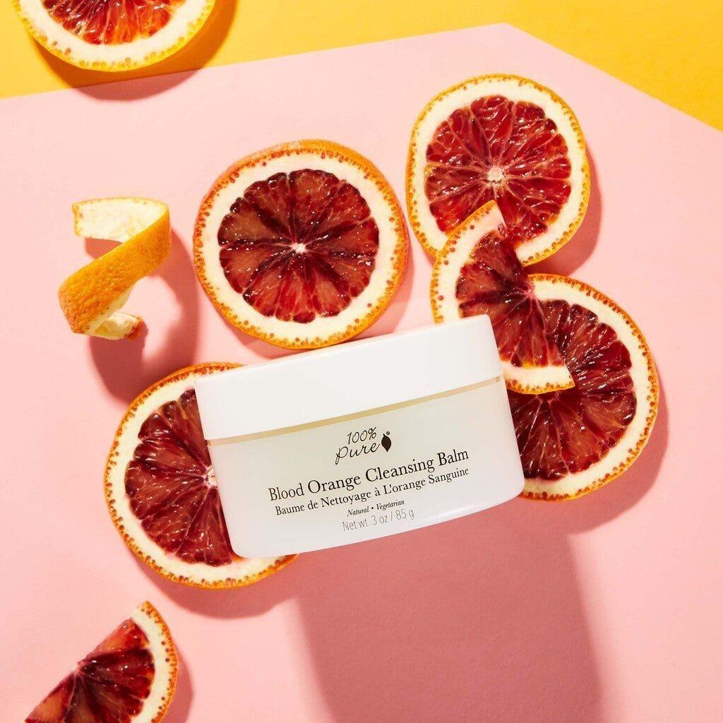 100% PURE Blood Orange Cleansing Balm - 89ml - Glam Global UK100% PURE