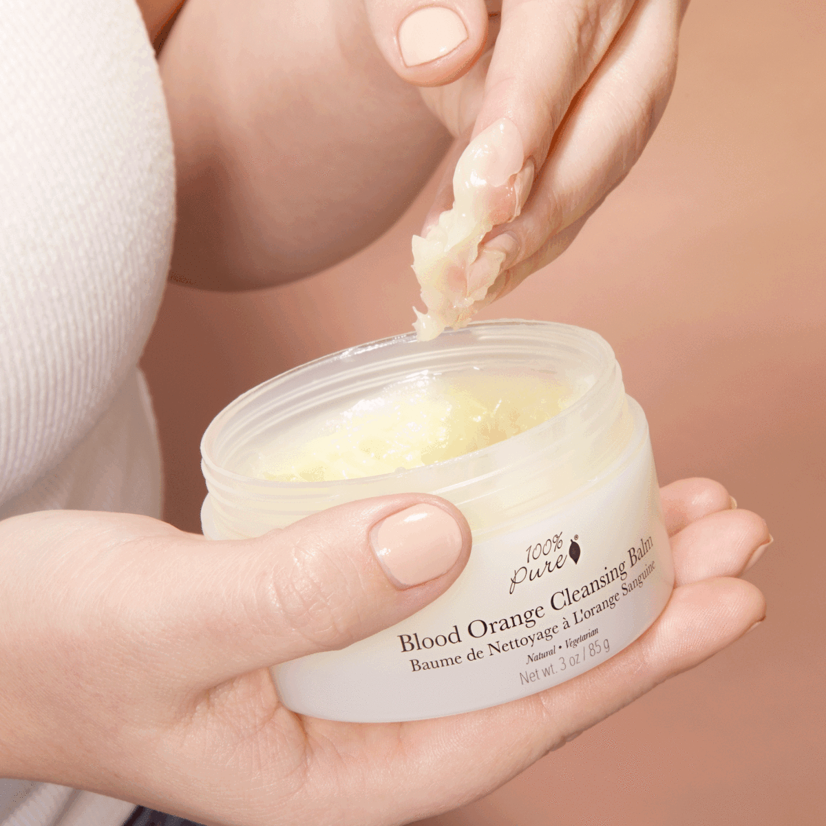100% PURE Blood Orange Cleansing Balm - 89ml - Glam Global UK100% PURE