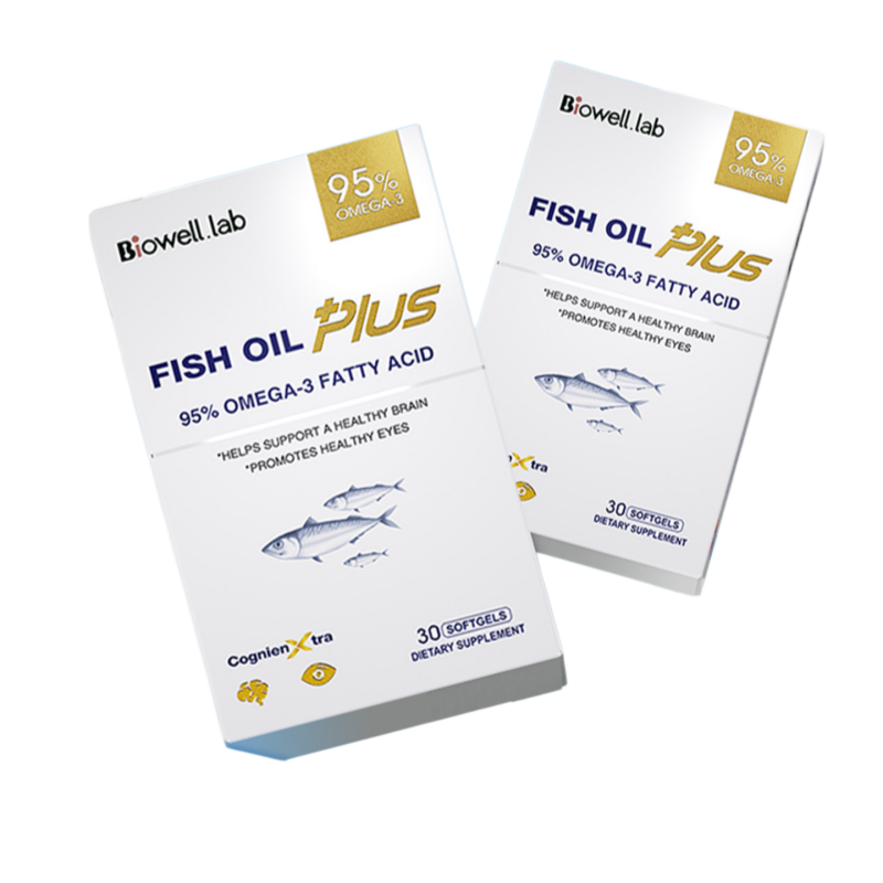BIOWELL.lab Fish Oil Plus DHA with EnXtra and Lutein – 30 Softgels