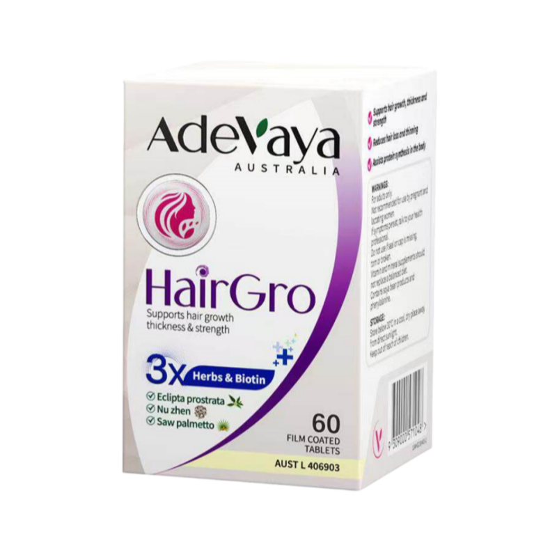 ADEVAYA Hair Gro Botanical Hair Tablets – 60 Tablets