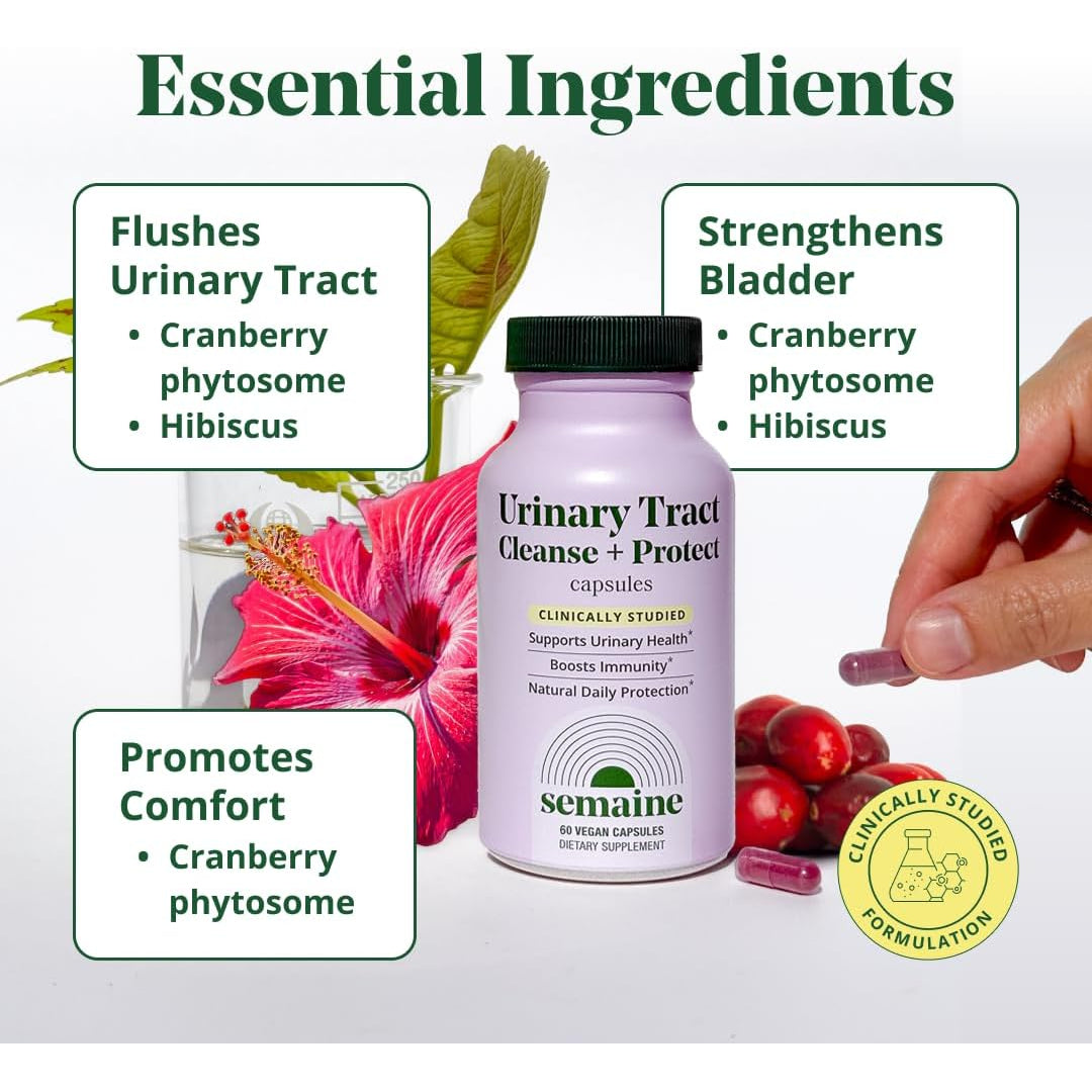 Semaine Urinary Tract Cleanse & Protect Capsules - 60 Pack