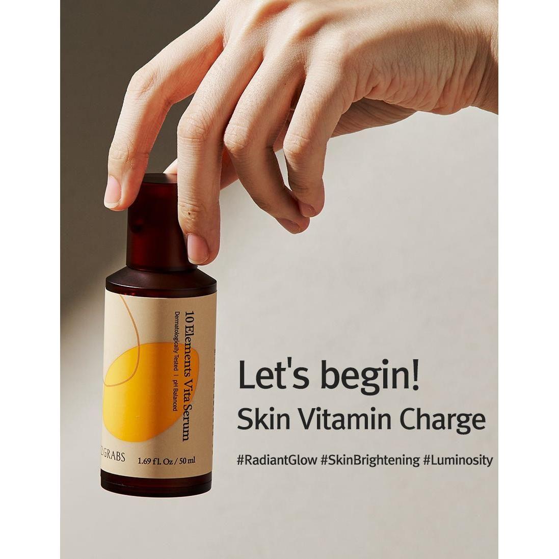 12GRABS 10 Elements Vita Serum 50ml - Glam Global UK12GRABS