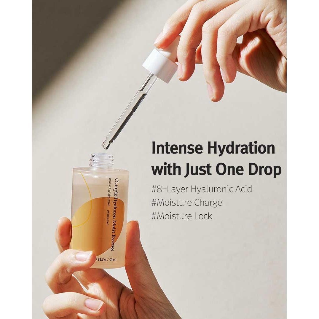12GRABS Octuple Hyaluron Moist Essence 50ml - Glam Global UK12GRABS