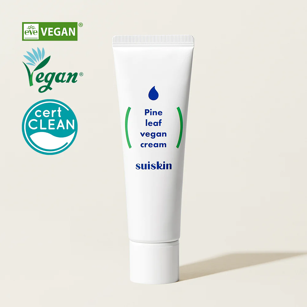 Suiskin Pine Leaf Vegan Cream 50ml – Hidratación Calmante y Resplandor Radiante