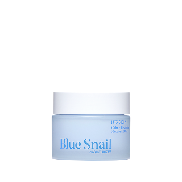 It’s Skin Calm + Revitalize Crema Hidratante de Caracol Azul – 50ml | Hidratación, Refuerzo de la Barrera Cutánea y Brillo Calmante