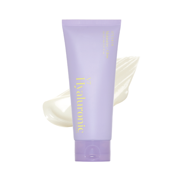 It’s Skin Moisturize + Glow V7 Limpiador Hialurónico – 150ml | Limpiador Facial en Espuma Hidratante, Suave y Confortable