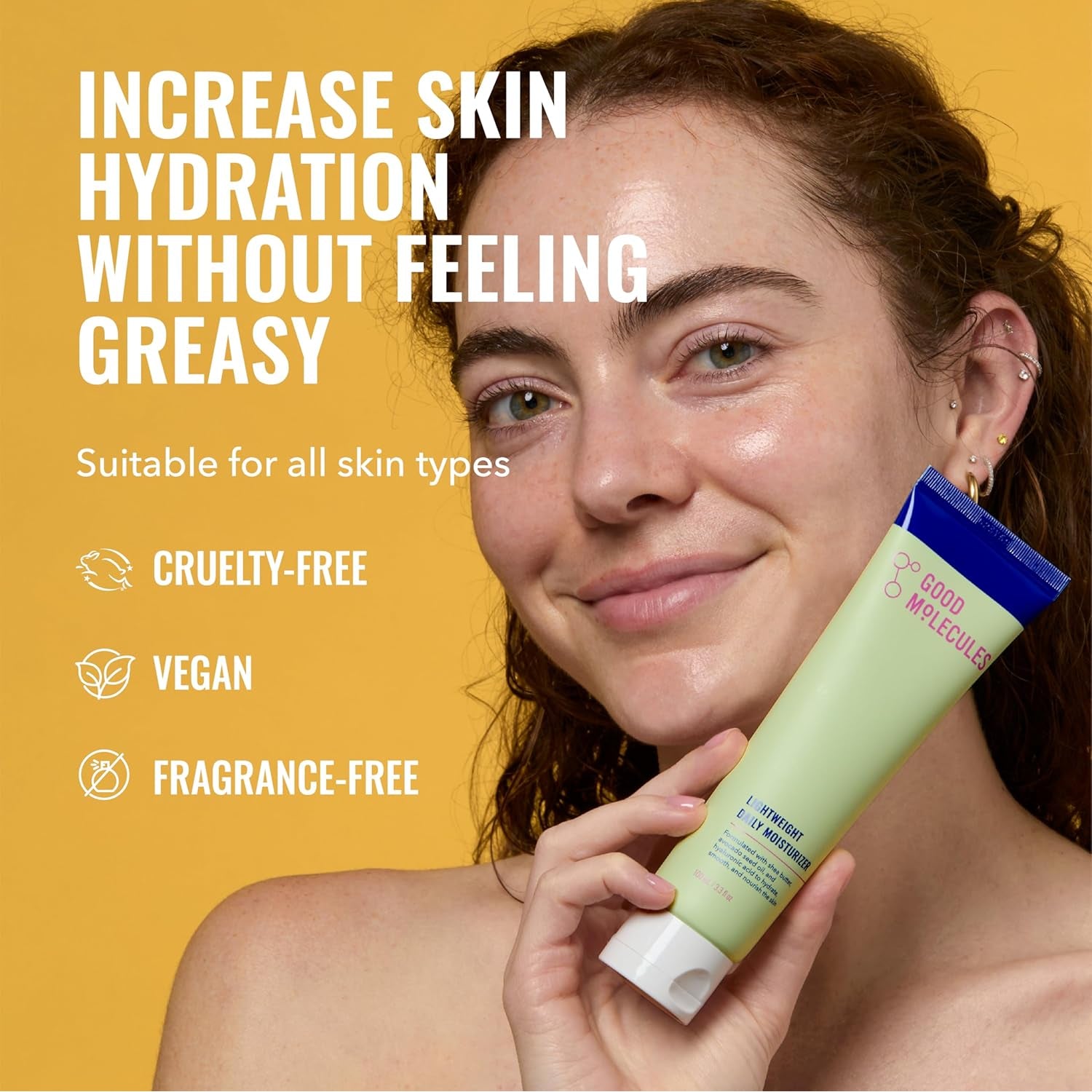 Good Molecules Lightweight Daily Moisturiser – 100ml