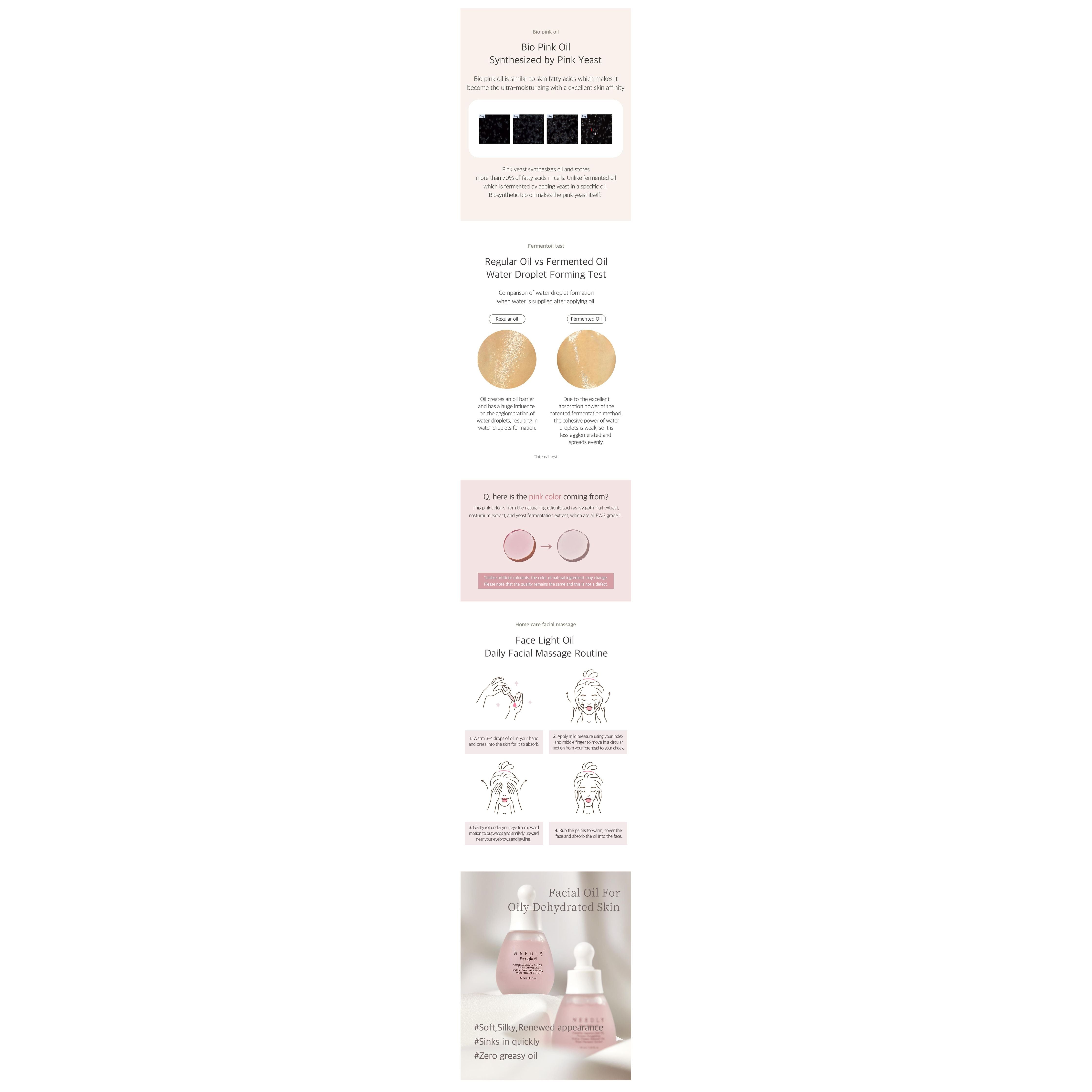 Needly Face Light Oil 30ml – Hidratación y luminosidad instantáneas