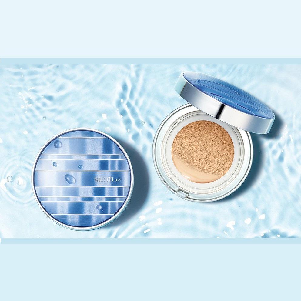 su:m37 Water-full CC Cushion Perfect Finish SPF50+/PA+++ No.1 Light Beige
