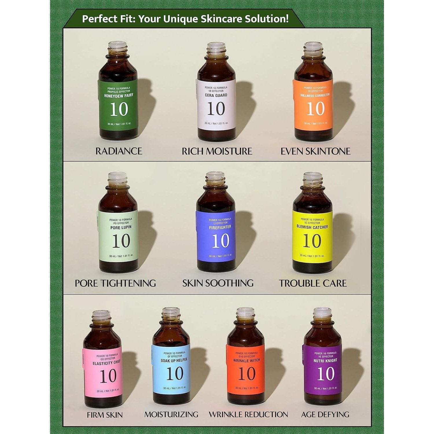 Power 10 Formula Propolis Effector 30 ml – Hidratación Iluminadora