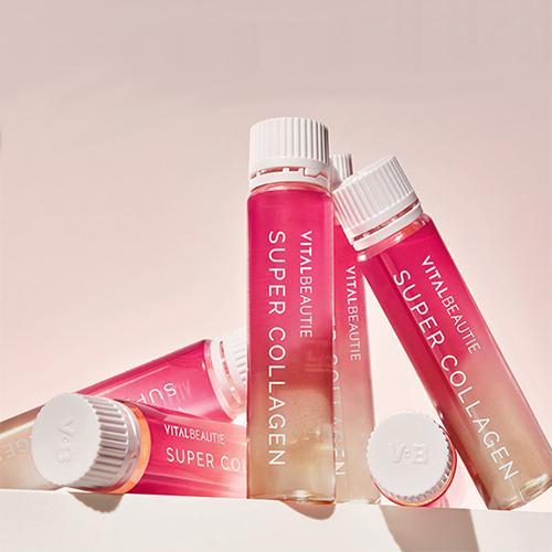 VitalBeautie Super Collagen Ampoule 25ml x 30 Vials – Hydration And Elasticity Glow