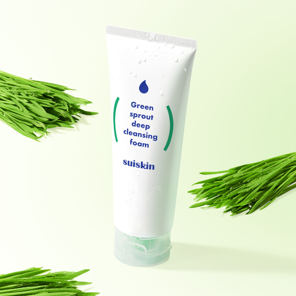 Suiskin Green Sprout Deep Cleansing Foam 150ml – Control de Grasa y Poros Limpios
