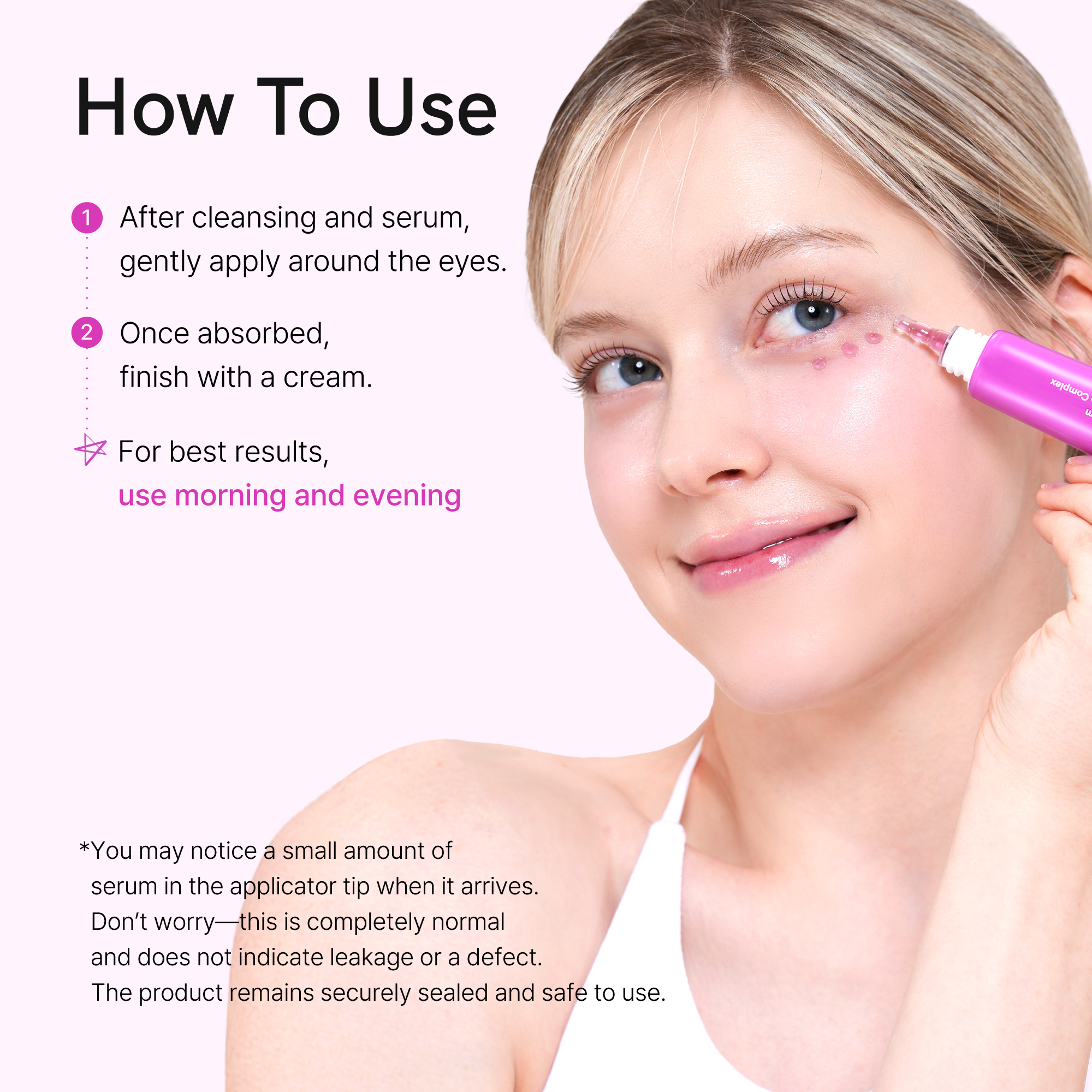 Ruminae Bouncy Eye Serum 30ml - Firming Plumping Glow