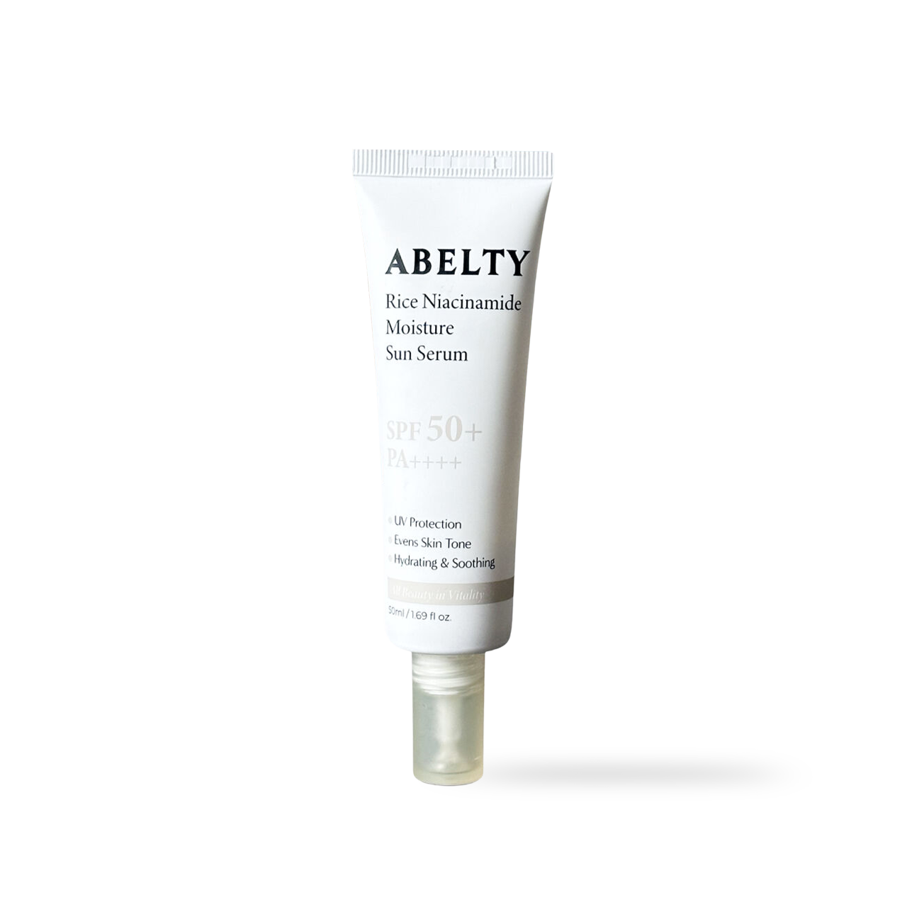 Abelty Rice Squalane Moisture Sun Serum 50ml – Escudo Solar de Hidratación Radiante