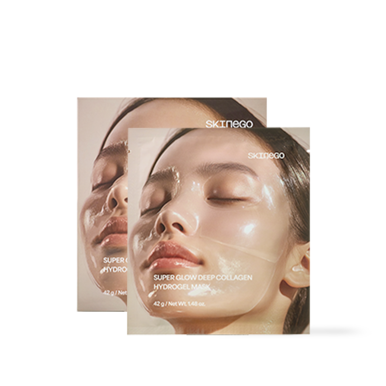 Mascarilla de Hidrogel con Colágeno Profundo Skinego Super Glow - Hidratación Piel Radiante