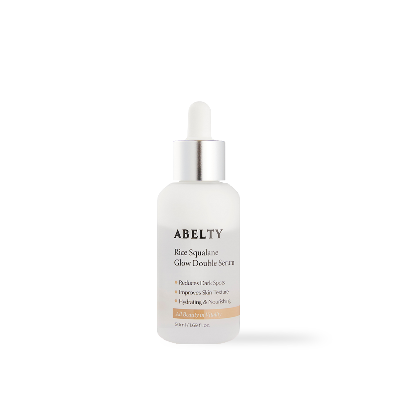 Abelty Rice Squalane Glow Double Serum 50ml – Brillo Iluminador