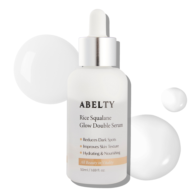 Abelty Rice Squalane Glow Double Serum 50ml – Brillo Iluminador