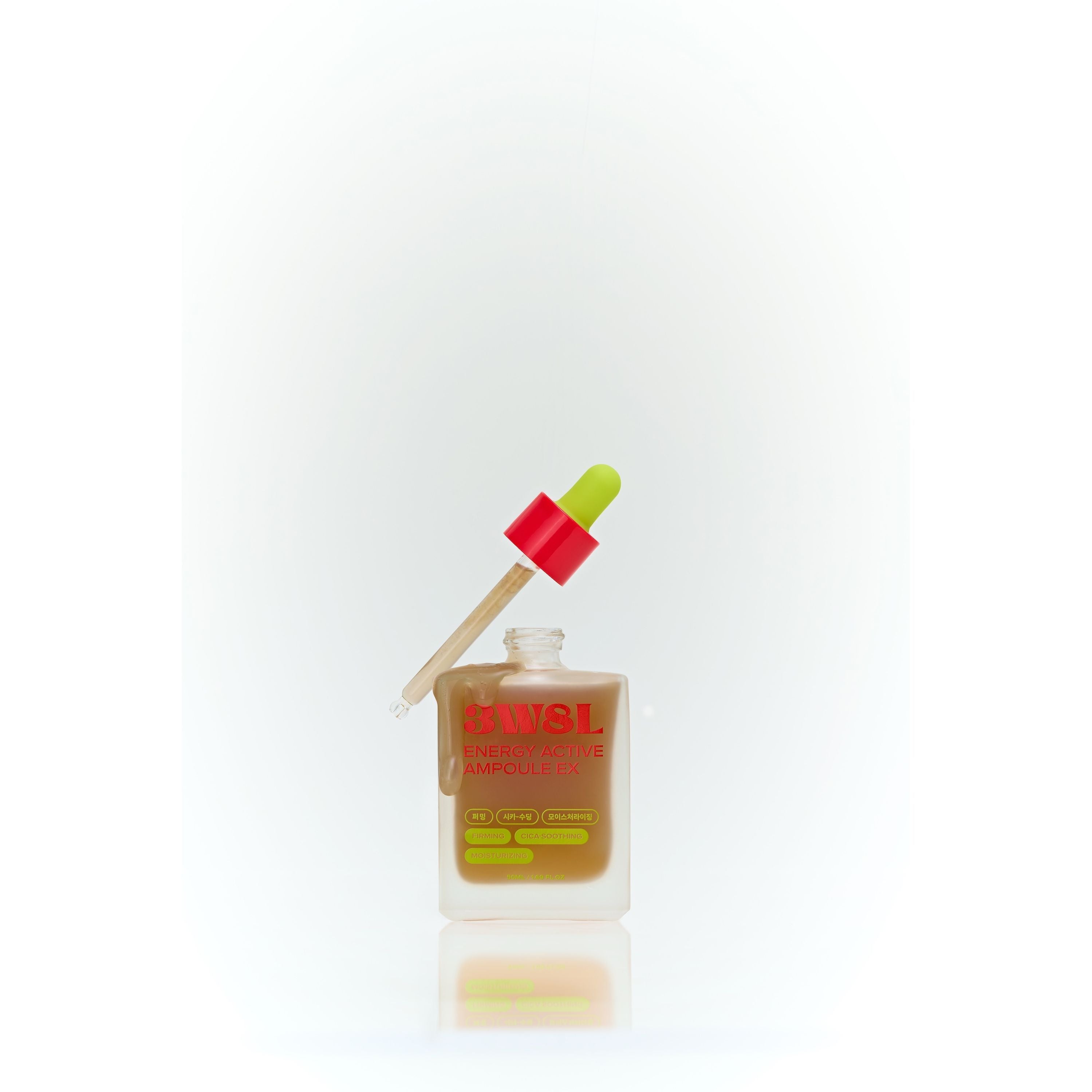 3W8L Energy Active Serum EX 50ml – Hidratación calmante, reafirmante y luminosidad