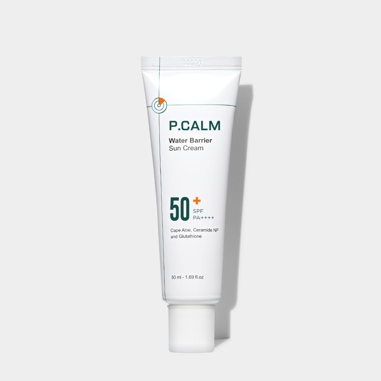 P.CALM Water Barrier Sun Cream 50ml - Hydration Plus UV Shield