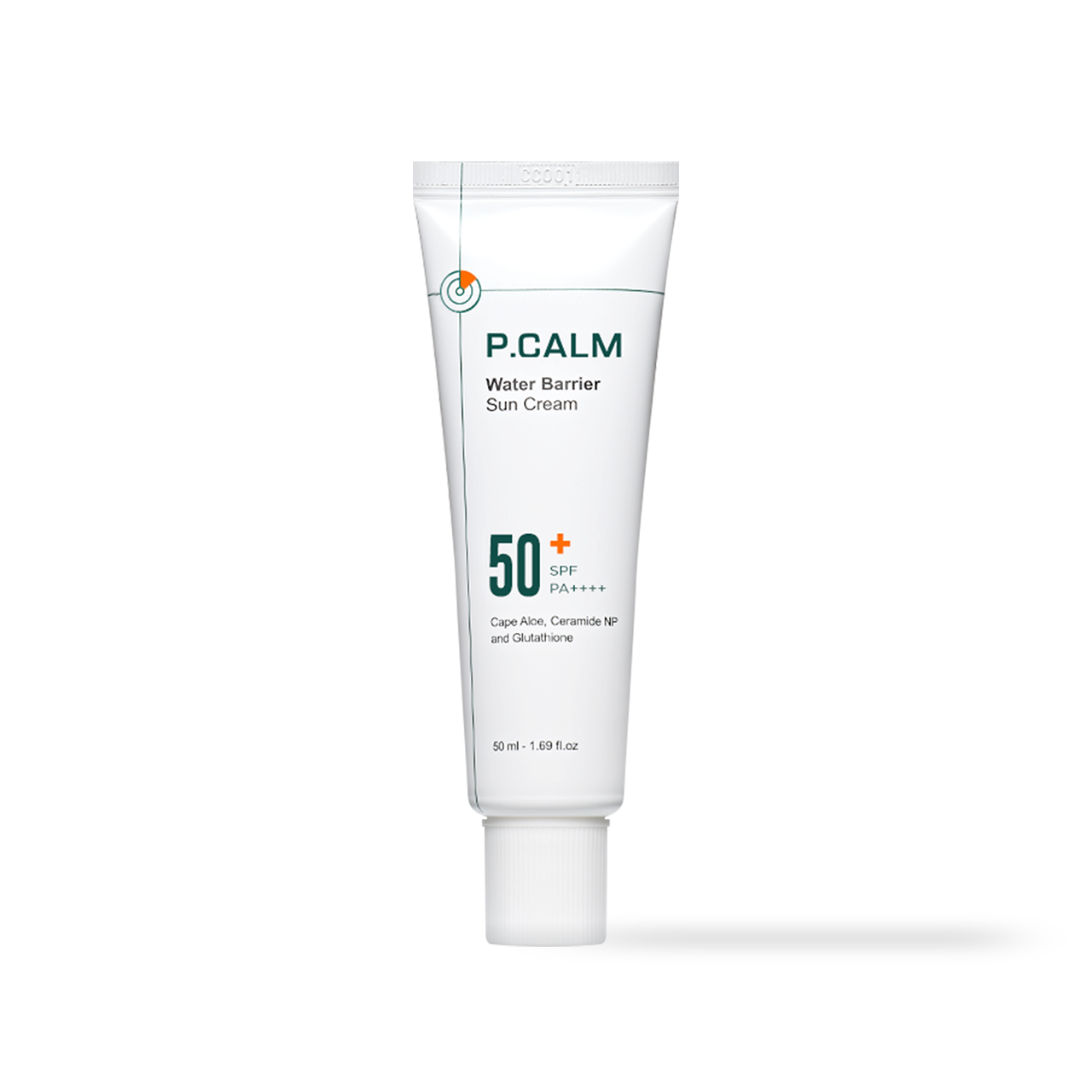P.CALM Water Barrier Sun Cream 50ml - Hydration Plus UV Shield