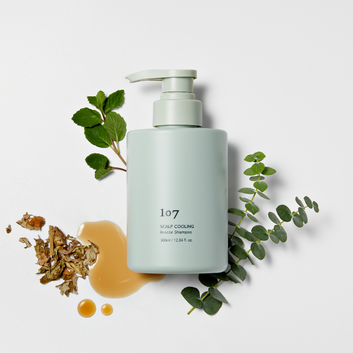 107 SCALP COOLING Breeze Shampoo 380ml – Refresca el Cuero Cabelludo y el Cabello