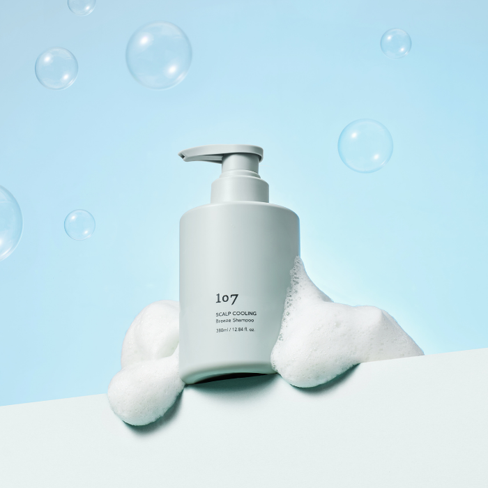 107 SCALP COOLING Breeze Shampoo 380ml – Refresca el Cuero Cabelludo y el Cabello
