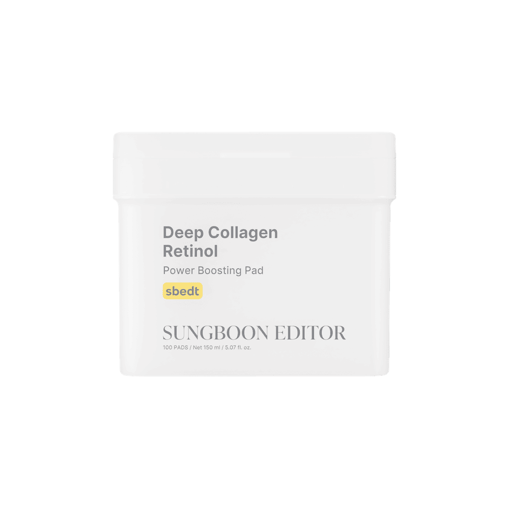 SUNGBOON EDITOR Deep Collagen Retinol Power Boosting Pad – 100 Pads