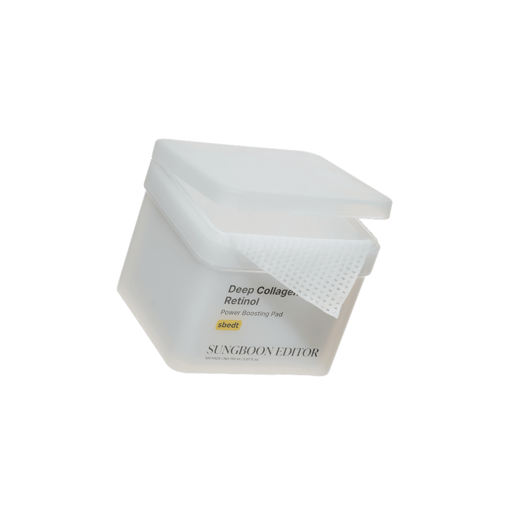 SUNGBOON EDITOR Deep Collagen Retinol Power Boosting Pad – 100 Pads