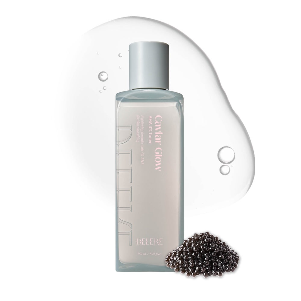 DELERE Caviar Glow AHA 3% Toner 250ml