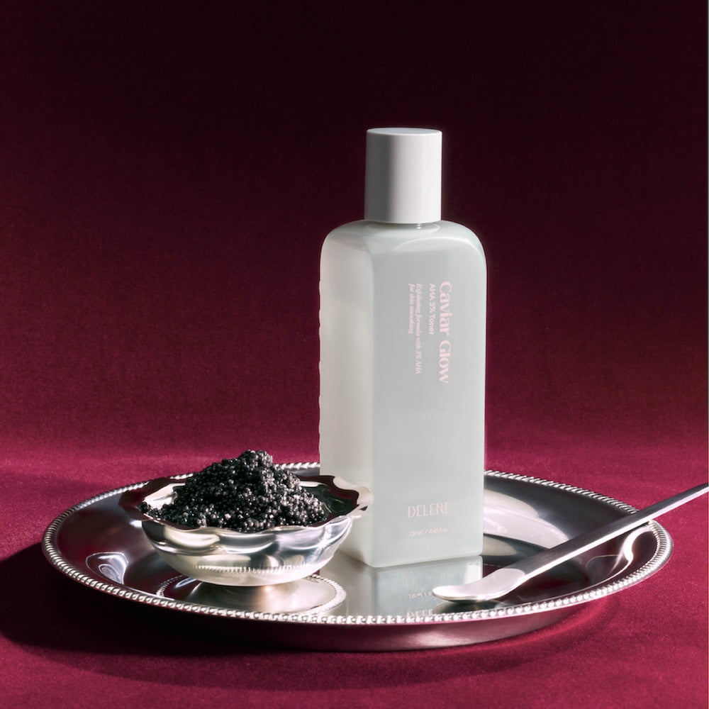 DELERE Caviar Glow AHA 3% Toner 250ml