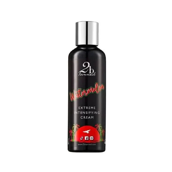 2bTanned Watermelon Extreme Intensifying Tanning Cream – 200ml | Ultra-Hydrating Tan Accelerator with Shea Butter