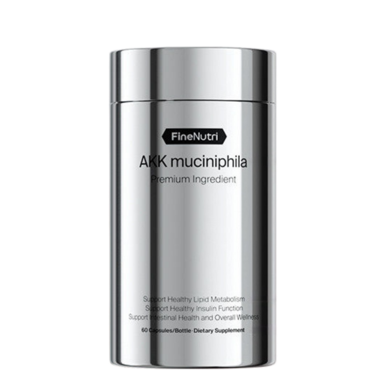 FINENUTRI AKK Akkermansia Muciniphila Probiotic Capsules – 60 Capsules