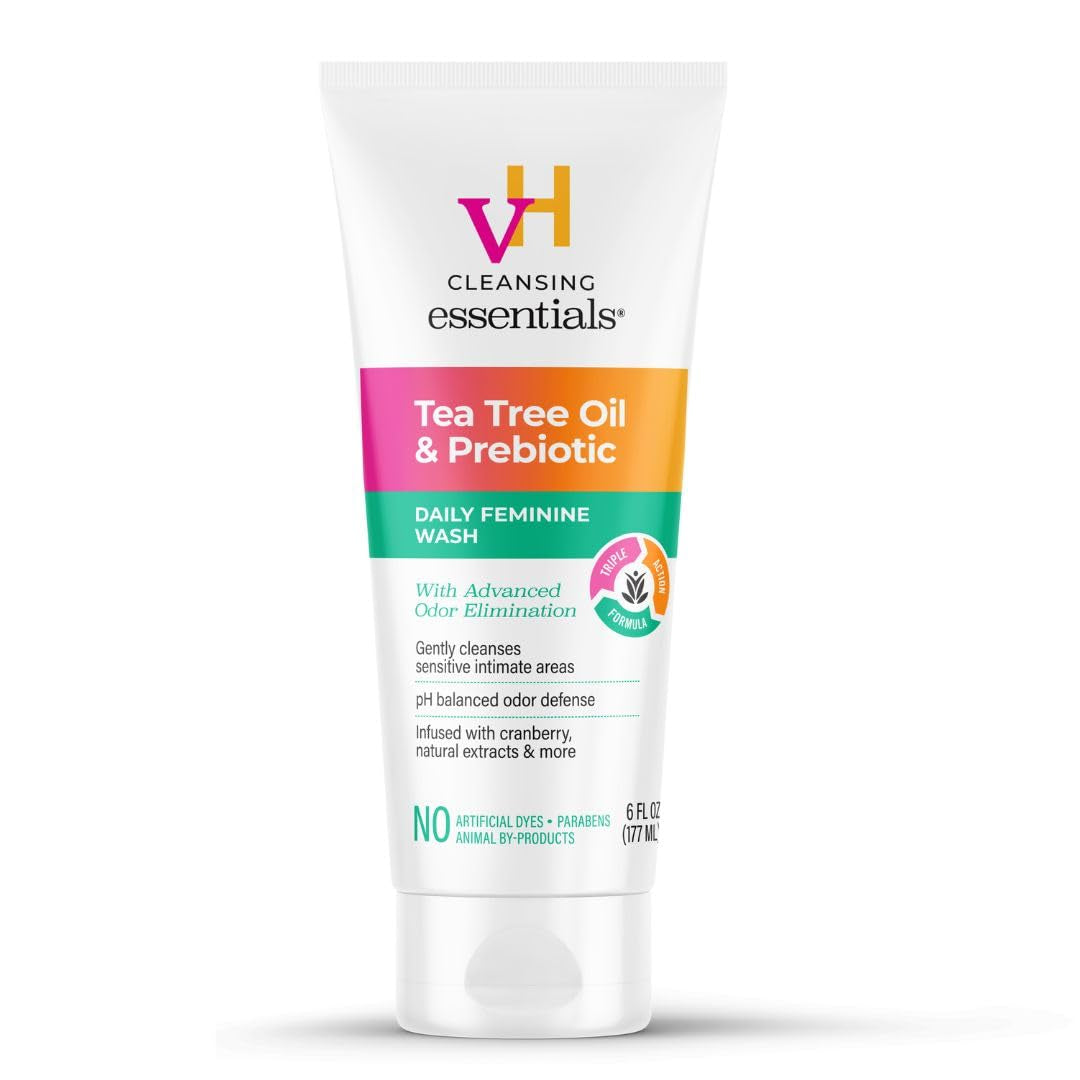 vH essentials pH Balanced Daily Feminine Wash, 177ml bottle