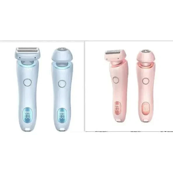 2 - in - 1 Rechargeable Hair Removal Epilator – Gentle, Waterproof Electric Shaver - Glam Global UKGlam Global UK