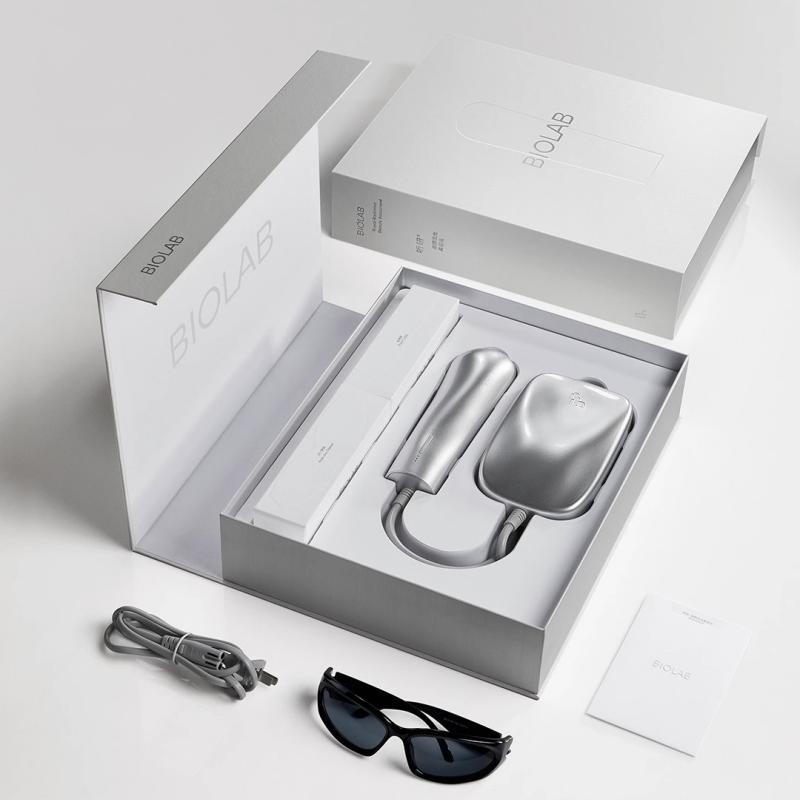 BIOLAB Whitening & Lightening Beauty Device – 3-Complex Light Wave | Collagen Boosting | Spot Reduction | Skin Brightening
