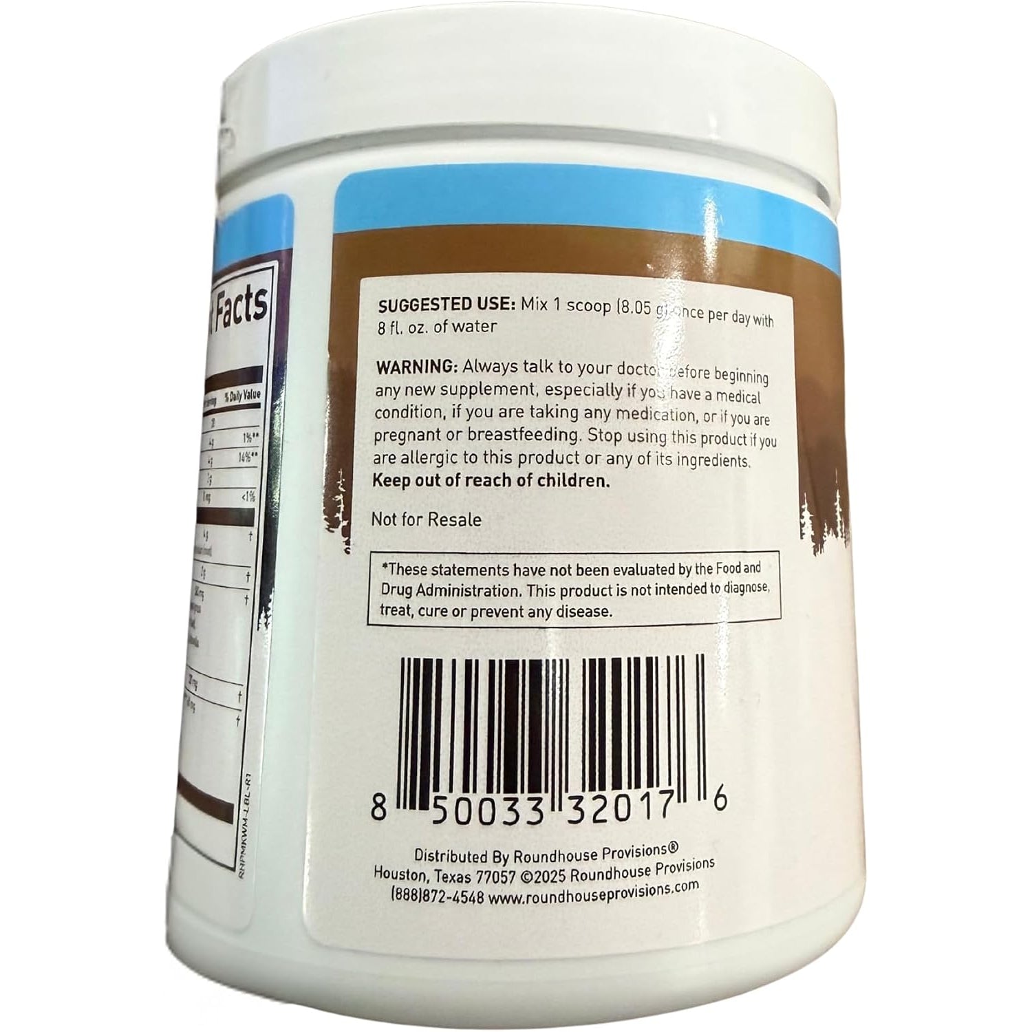 ROUNDHOUSE PROVISION Morning Kick, Powder Supplement for Healthy Digestion, Energy Levels, and Overall Wellness, 30 Servings (9.1 Ounce (Pack of 1), Watermelon Mint)