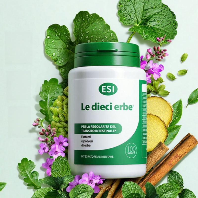 ESI Digestive Enzymes with Fibre & Probiotics – 100 Tablets