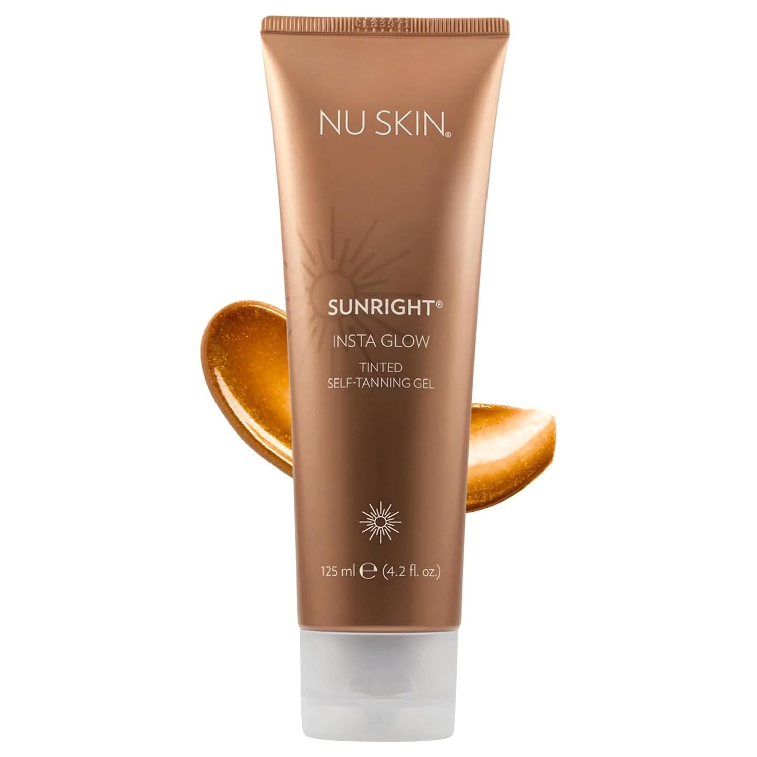 Nu Skin Sunright Insta Glow Tinted Self-Tanning Gel – 125ml | Fast-Drying, Streak-Free, Natural-Looking Tan
