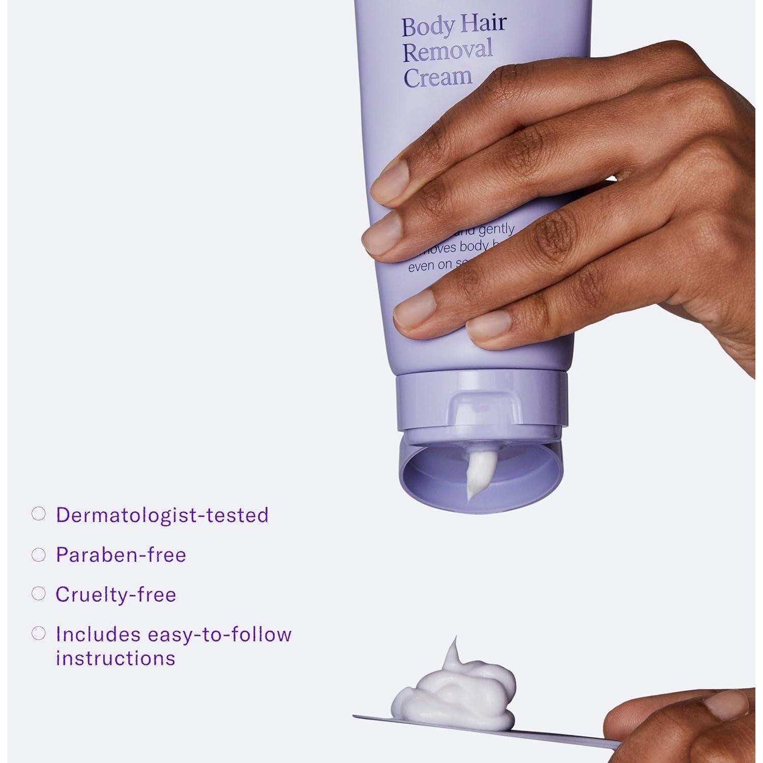 Flamingo Body Hair Removal Cream – 200ml, Pack of 2 | Gentle, Effective & Fast Hair Removal