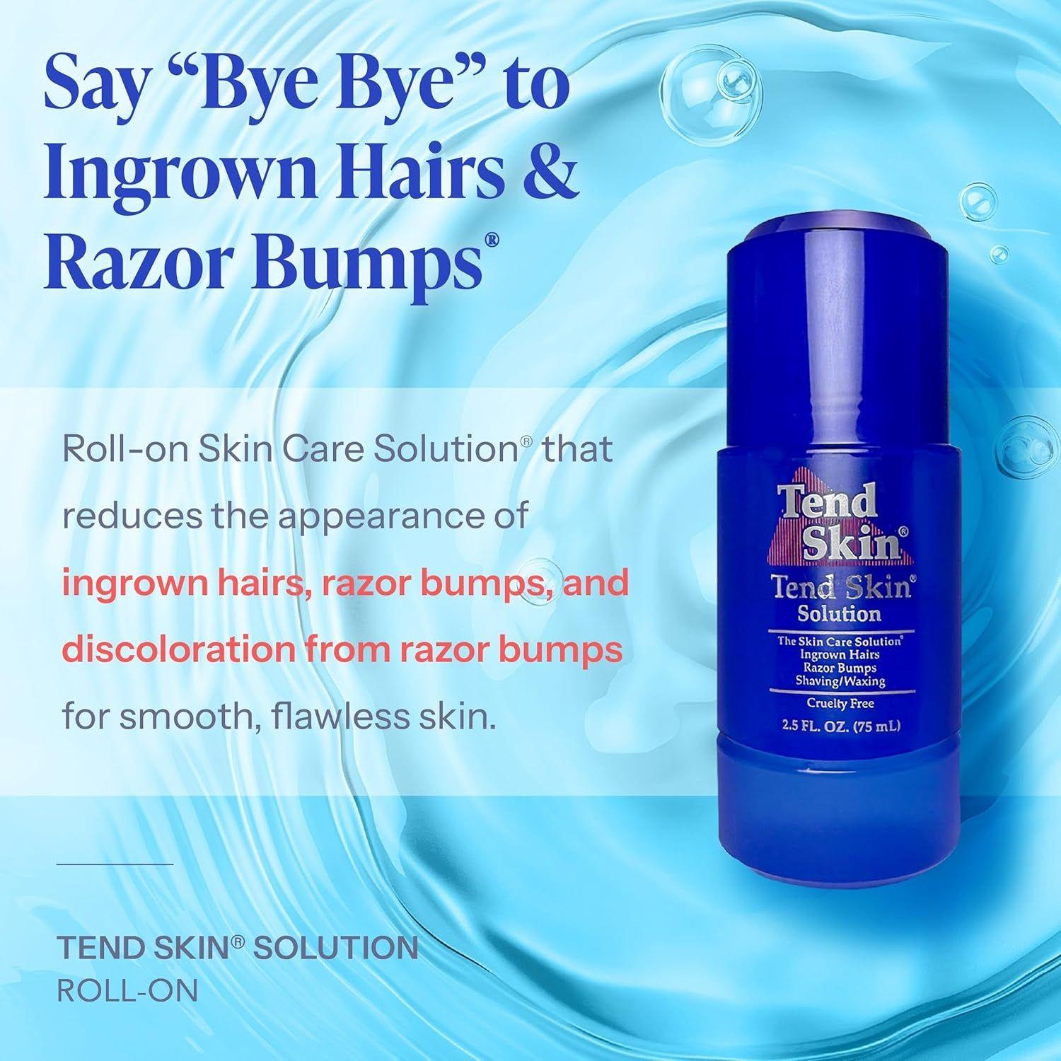 Tend Skin Solution – 75ml | Ingrown Hair & Razor Bump Treatment