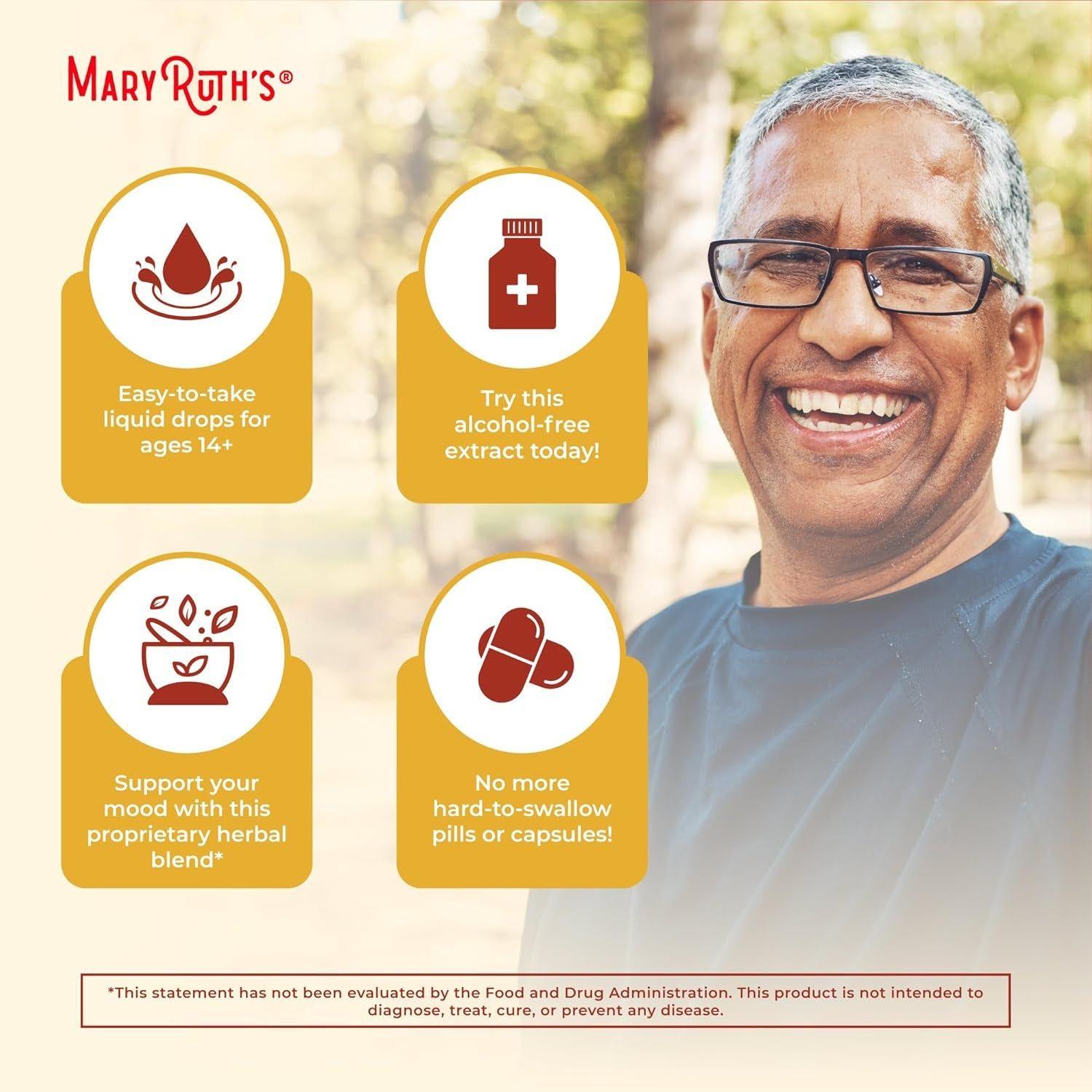 MaryRuth Organics Turmeric Gold Liquid Drops – 30ml | Immune & Cognitive Support