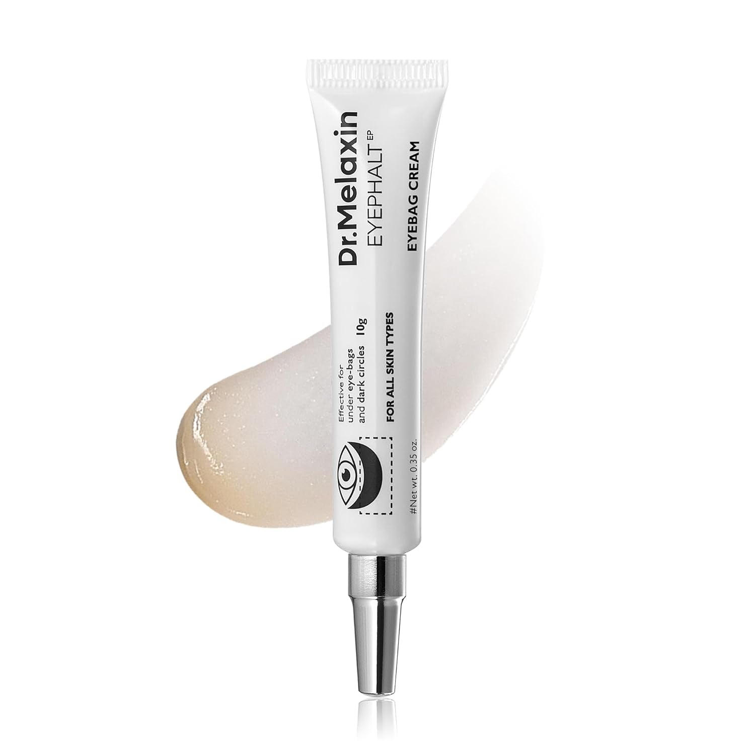 Dr.Melaxin Eyephalt Eye Bag Cream – Intensive Under-Eye Treatment for Puffiness & Dark Circles | 10ml | Korean Skincare